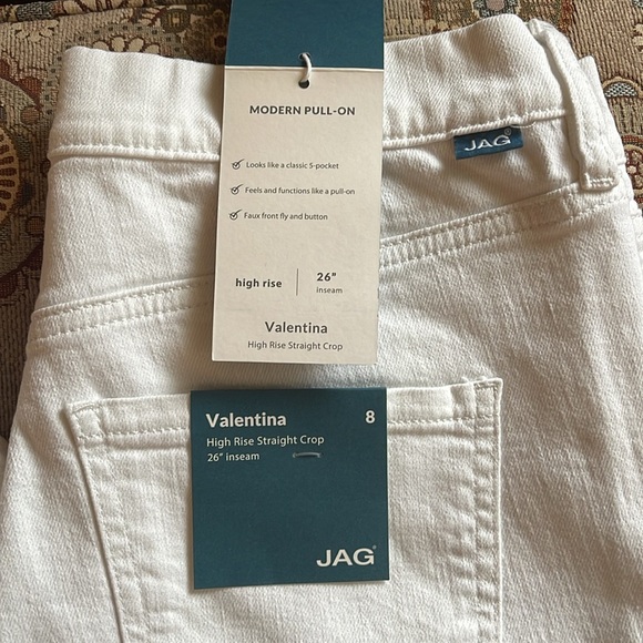 JAG VALENTINA HIGH RISE STRAIGHT CROPModern Pull-On - Picture 3 of 7